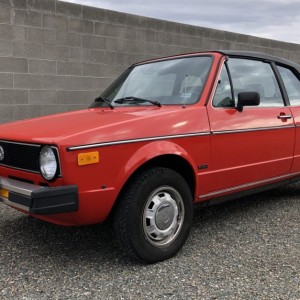 1983 volkswagen cabriolet photo