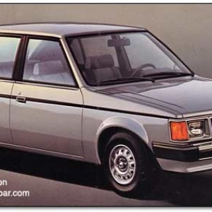 1984 plymouth horizon photo