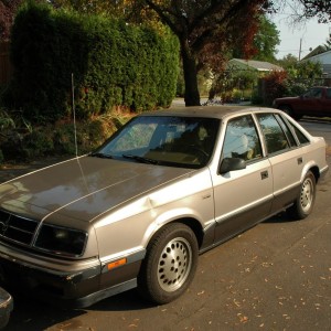 1986 dodge lancer photo
