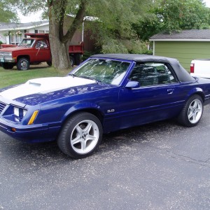 1986 ford mustang photo
