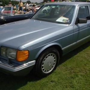 1987 mercedes-benz 420 photo