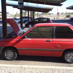 1989 ford festiva photo