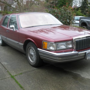 1990 lincoln town-car photo