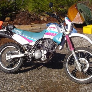 1992 yamaha xt350 photo