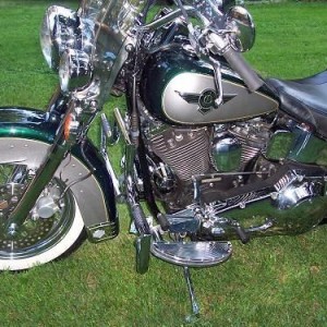 1996 harley-davidson flstn photo