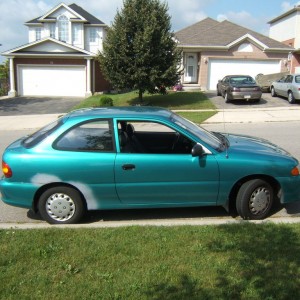 1996 hyundai accent photo