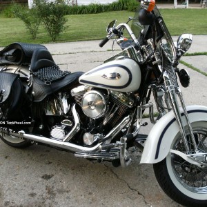 1997 harley-davidson flsts-heritage-springer photo