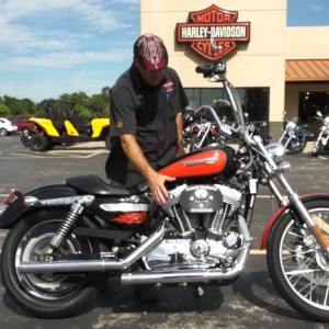 2008 harley-davidson sportster-1200-custom photo