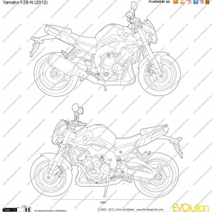 2012 yamaha fz8-n photo